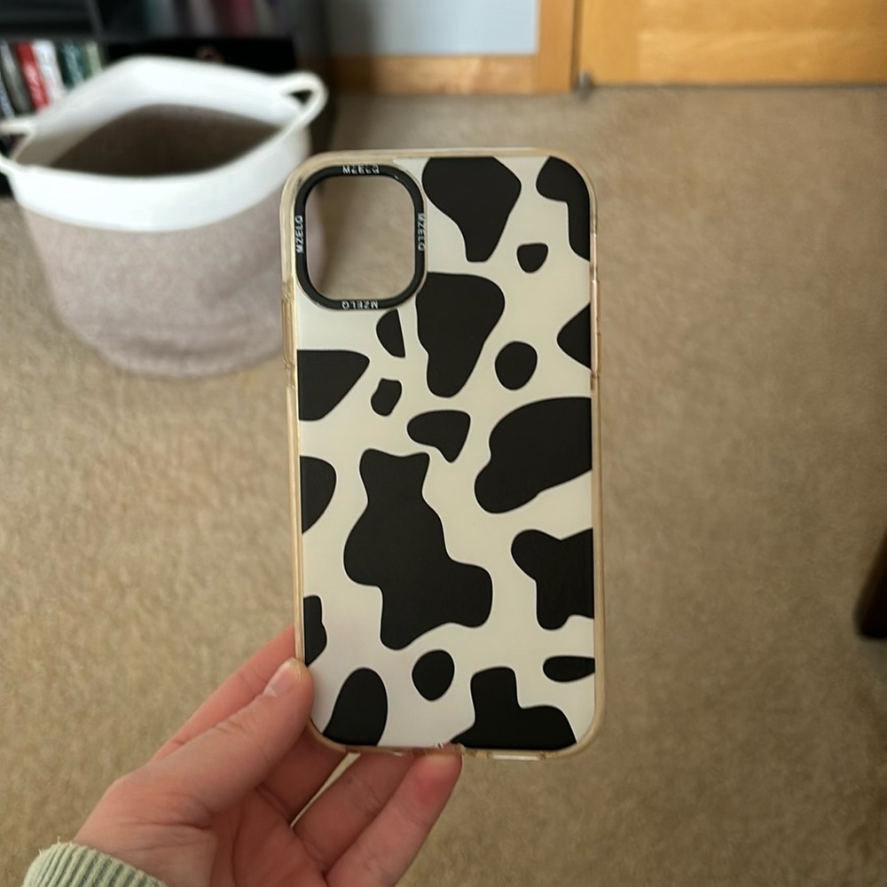 iphone 11 case cow print
